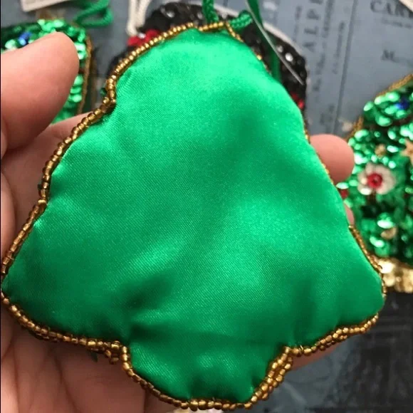 🎄Christmas🎄sparkly sequin beaded coin purses - Picture 3 of 3